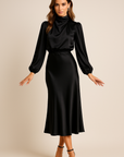 Alexis | Women’s High Neck Midi Dress Style