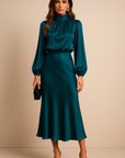 Alexis | Women’s High Neck Midi Dress Style