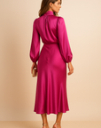 Alexis | Women’s High Neck Midi Dress Style