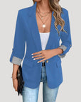 Ella | Women’s Tailored Single Breasted Roll Up Blazer