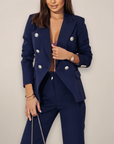 Isabella | Women’s Two Piece Tailored Blazer Suit Set