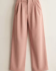 Caroline | Women’s High Waisted Wide Leg Trousers