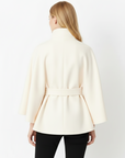 Erica | Women’s Winter High Collar Belted Coat