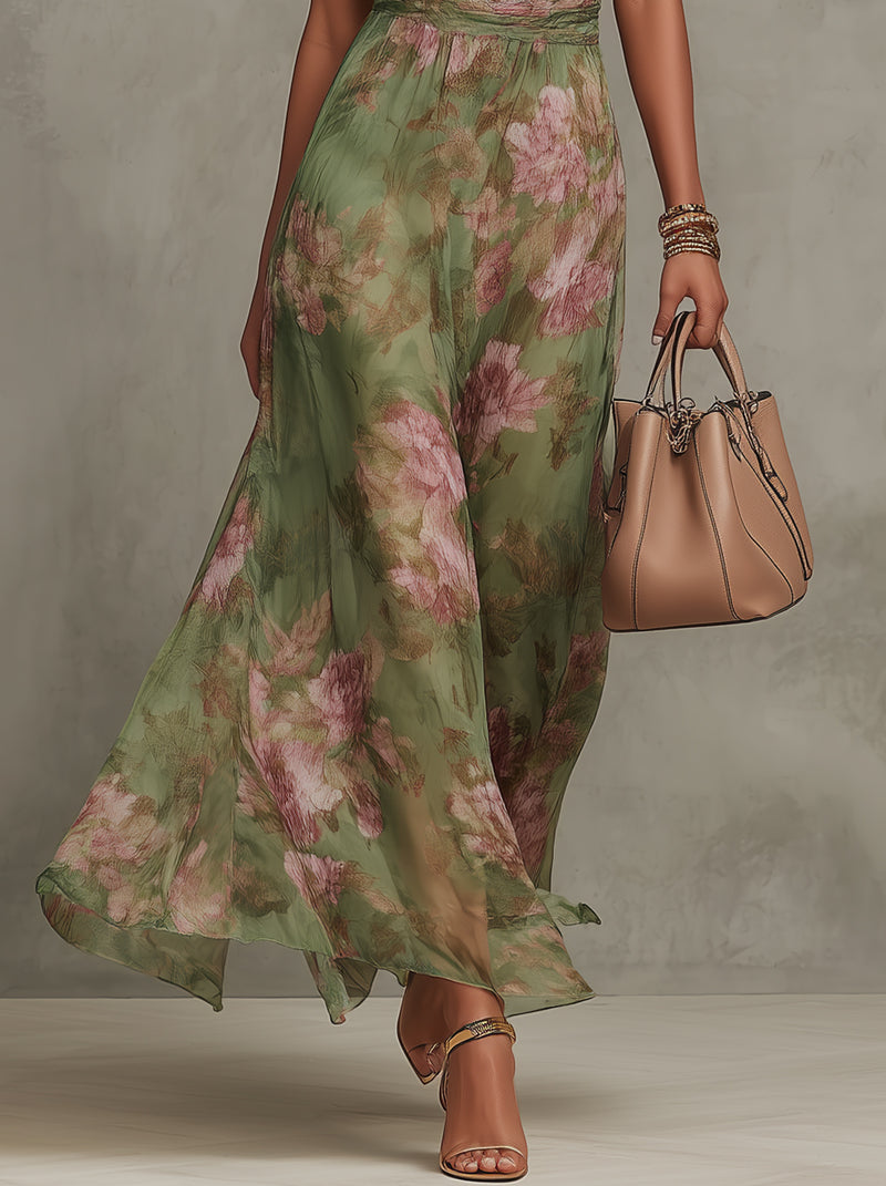 Rosemary | Elegant Floral Summer Dress