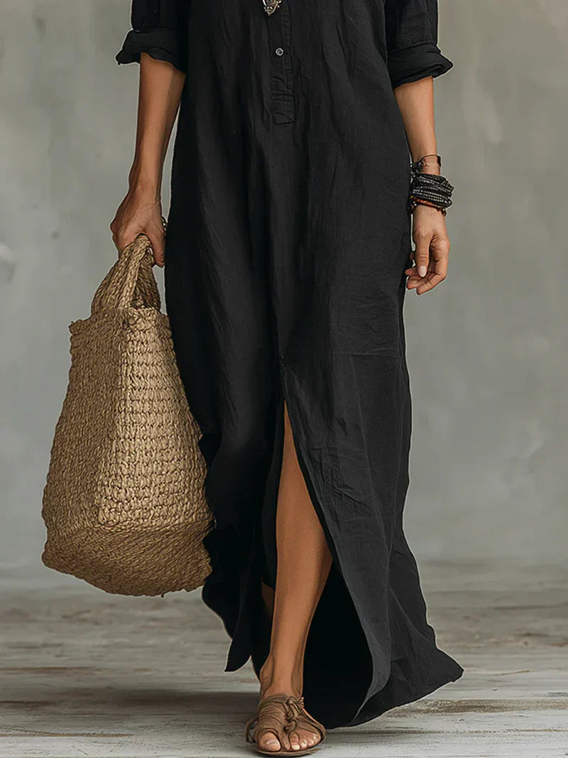 WILLOW | Effortless Maxi Dress with Flattering Silhouette Versatile for Everyday Look