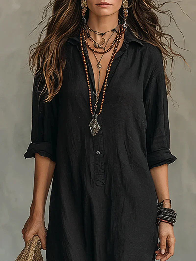 WILLOW | Effortless Maxi Dress with Flattering Silhouette Versatile for Everyday Look