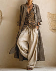 Molly - Three-Piece Linen Set for Women