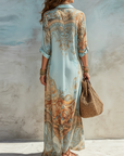 Charlotte | Elegant Mediterranean Blouse Dress