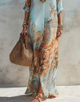 Charlotte | Elegant Mediterranean Blouse Dress