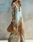 Charlotte | Elegant Mediterranean Blouse Dress