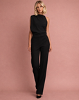 Ariella | Sleeveless Jumpsuit with Wide Legs
