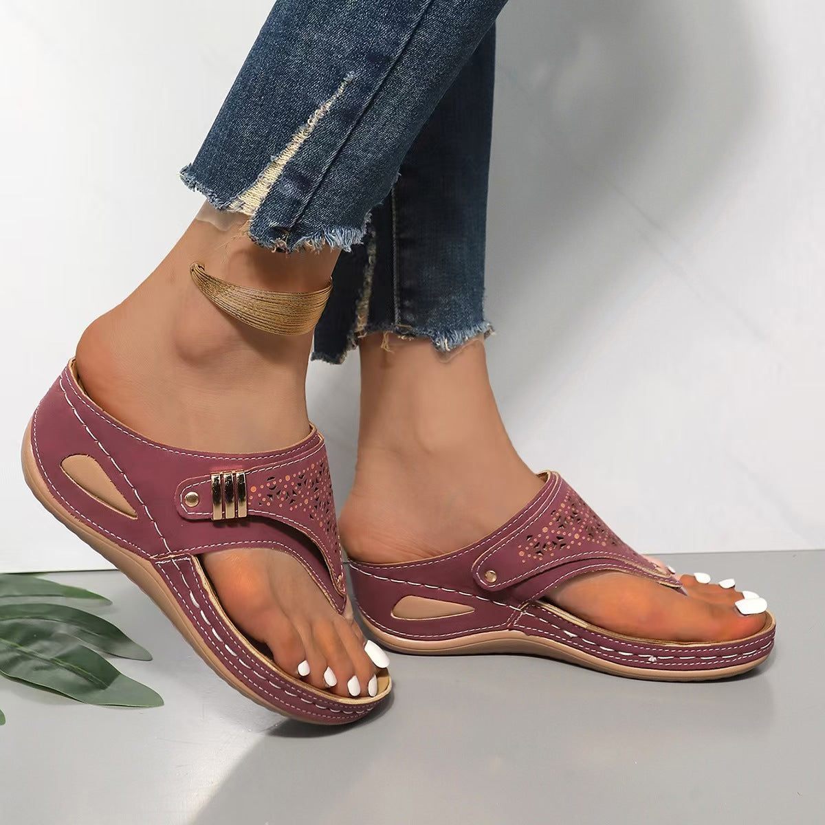 Andrea | Comfortable and supportive wedge sandals