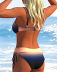 Bikini Gradient Pattern with Cord