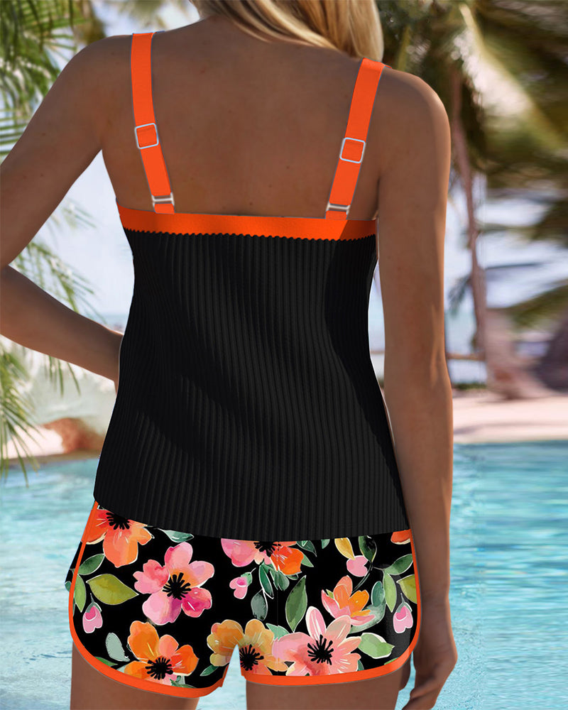 By Esmee® | Two-Piece Elegant Tankini Set