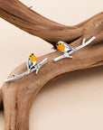 Cartoon Bird Earrings