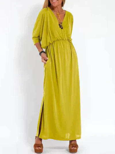 ISABELLA | Long flowing dress with a unique style for any occasion