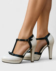 Hailey | Women Spring T-Strap Platform High Heels