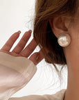 The Statement Pearl Stud Earrings