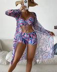 By Esmee® | 3-Piece Printed Bikini Set