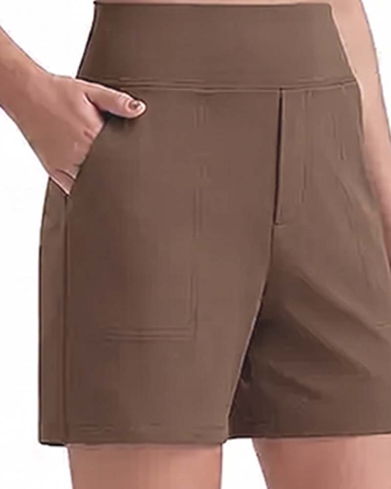 Rachel | High Waist Comfortable Shorts