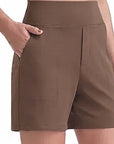 Rachel | High Waist Comfortable Shorts