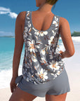 Megan  | Women Summer Tankini Two Piece Swimsuit