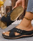Neve | Orthopedic Wedge Sandals