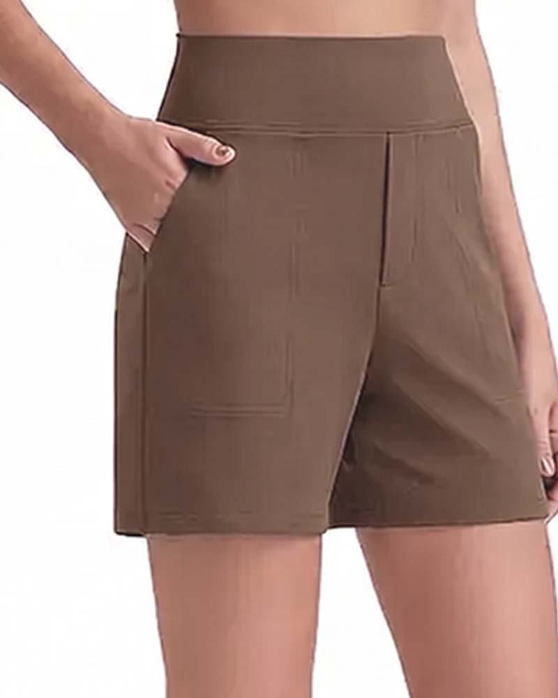 Rachel | High Waist Comfortable Shorts