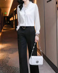Brooklyn | Women Elegant Long Sleeve Ruffle Blouse