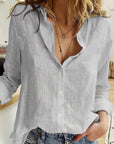 Julia | Women Elianna Button Blouse Timeless Style