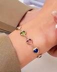 Unique Heart-Shaped Bracelet