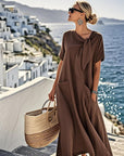 Mireille™ — Flowing and Summery Cotton Dress
