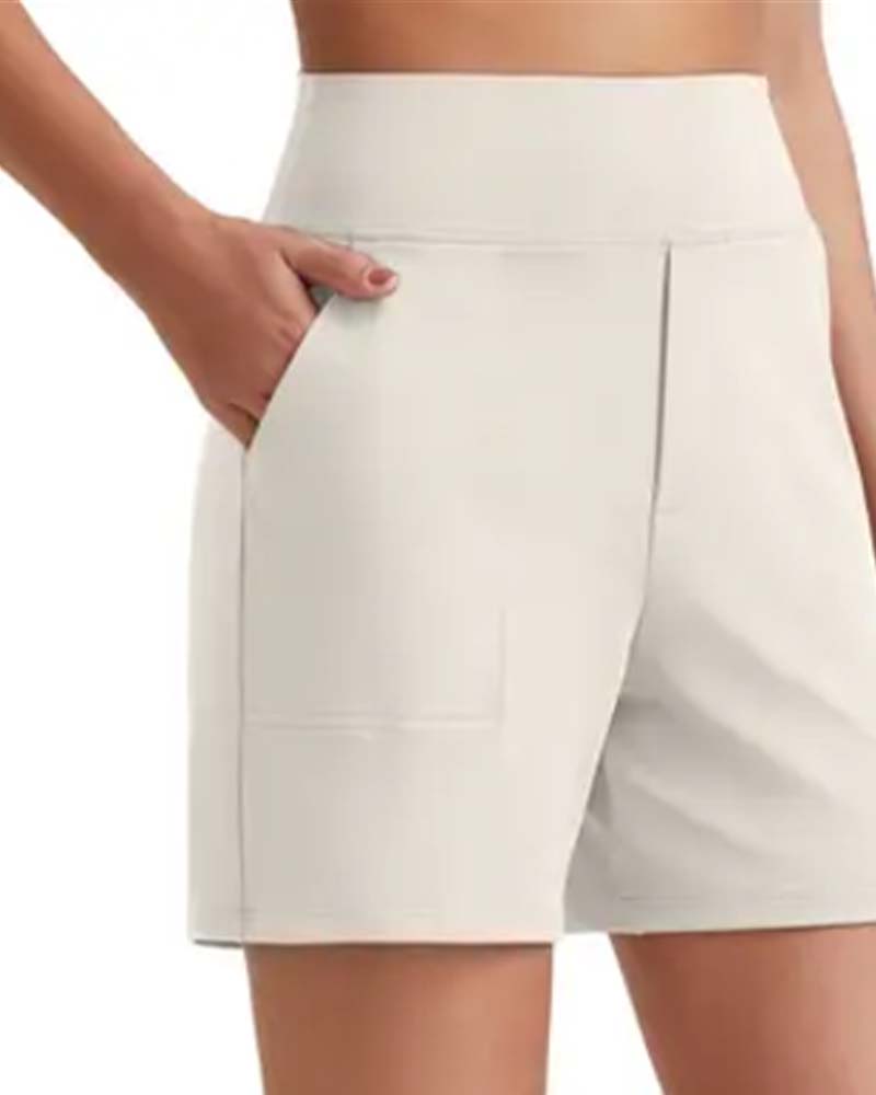 Rachel | High Waist Comfortable Shorts