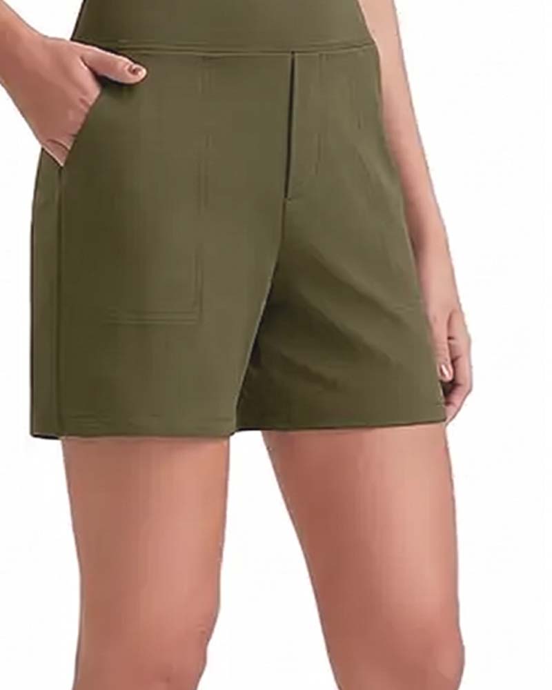 Rachel | High Waist Comfortable Shorts