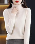 Victoria | Women’s Winter Classic Turtleneck Knit Sweater