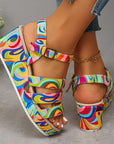 Allison | Platform Ankle Strap Sandals