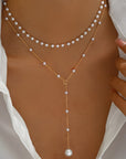 The Graduated Pearl Strand Necklace