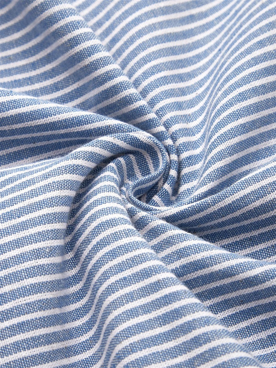 Lori | Striped Midi Dress – Effortless Comfort, Everyday Confidence