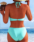 Solid Bikini Halter