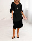 Sophie | Elegant, flowing dress with ruffles
