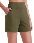 Rachel | High Waist Comfortable Shorts