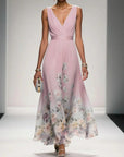 Fiona | Women Floral Print Wedding Guest Dress