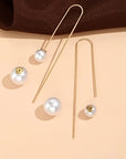 Radiant Pearl Statement Earrings
