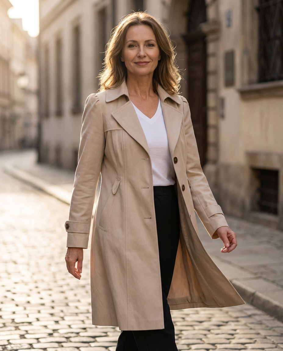 Jocelyn – Elegant Vintage Summer Coat