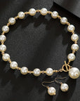 Chunky Pearl Necklace Set