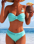 Solid Bikini Halter