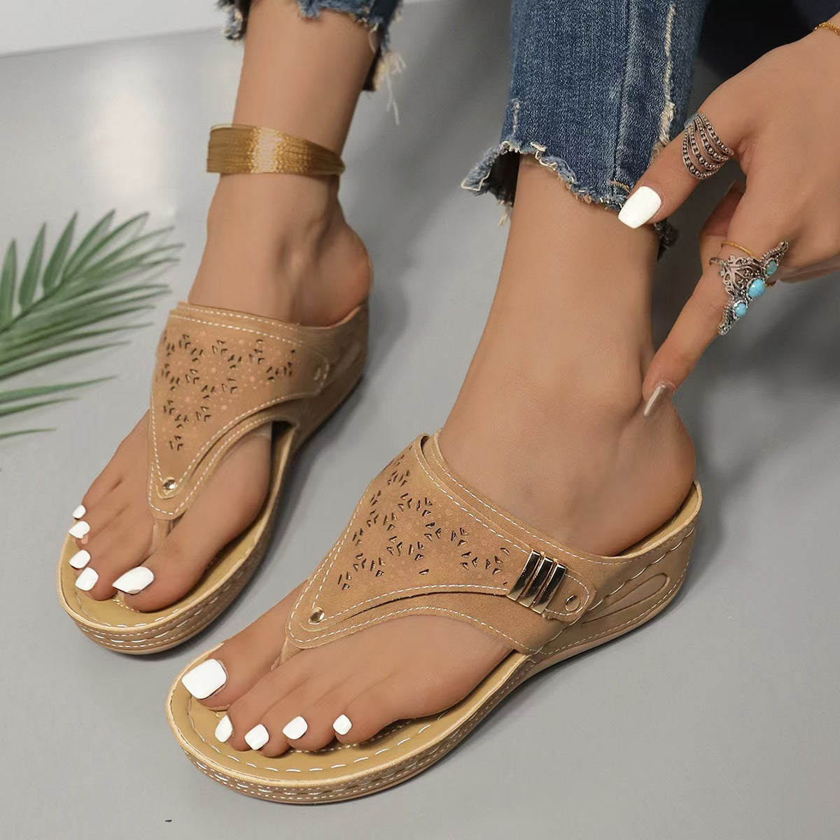 Andrea | Comfortable and supportive wedge sandals