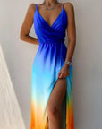 Sydney | Women Floral V Neck Midi Dress