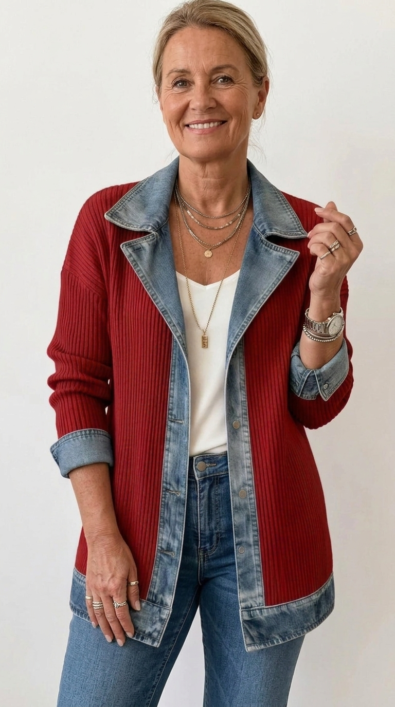 Teagan | Mixed Jacket