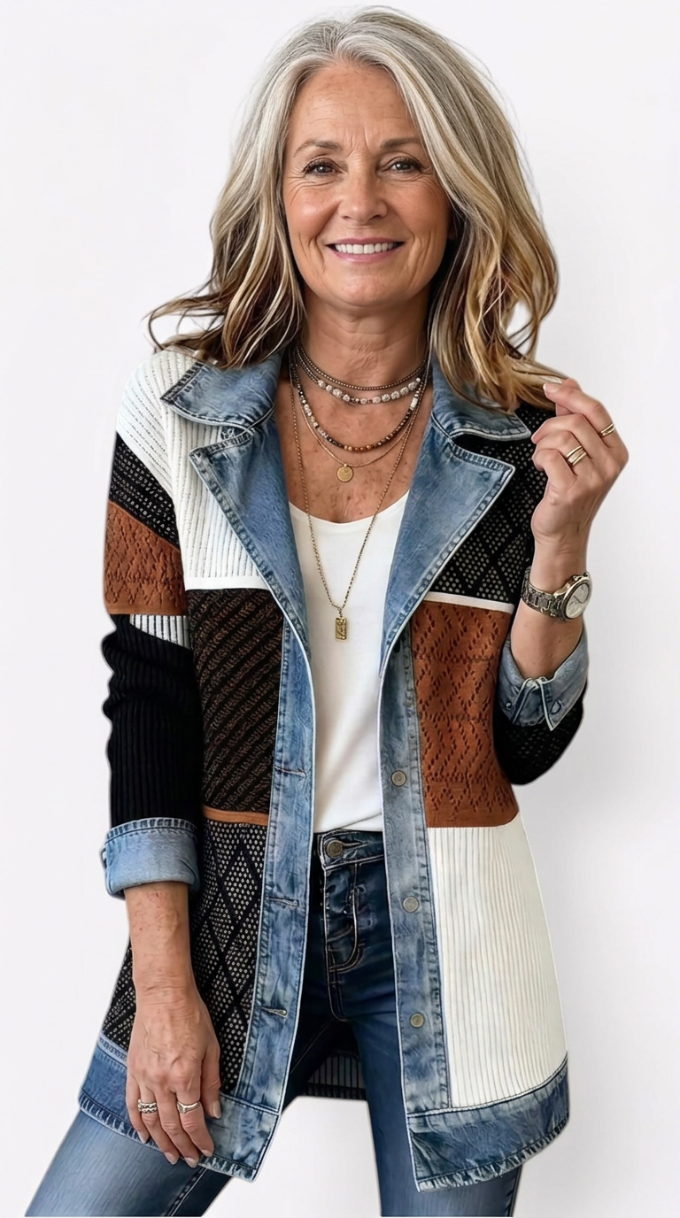 Teagan | Mixed Jacket